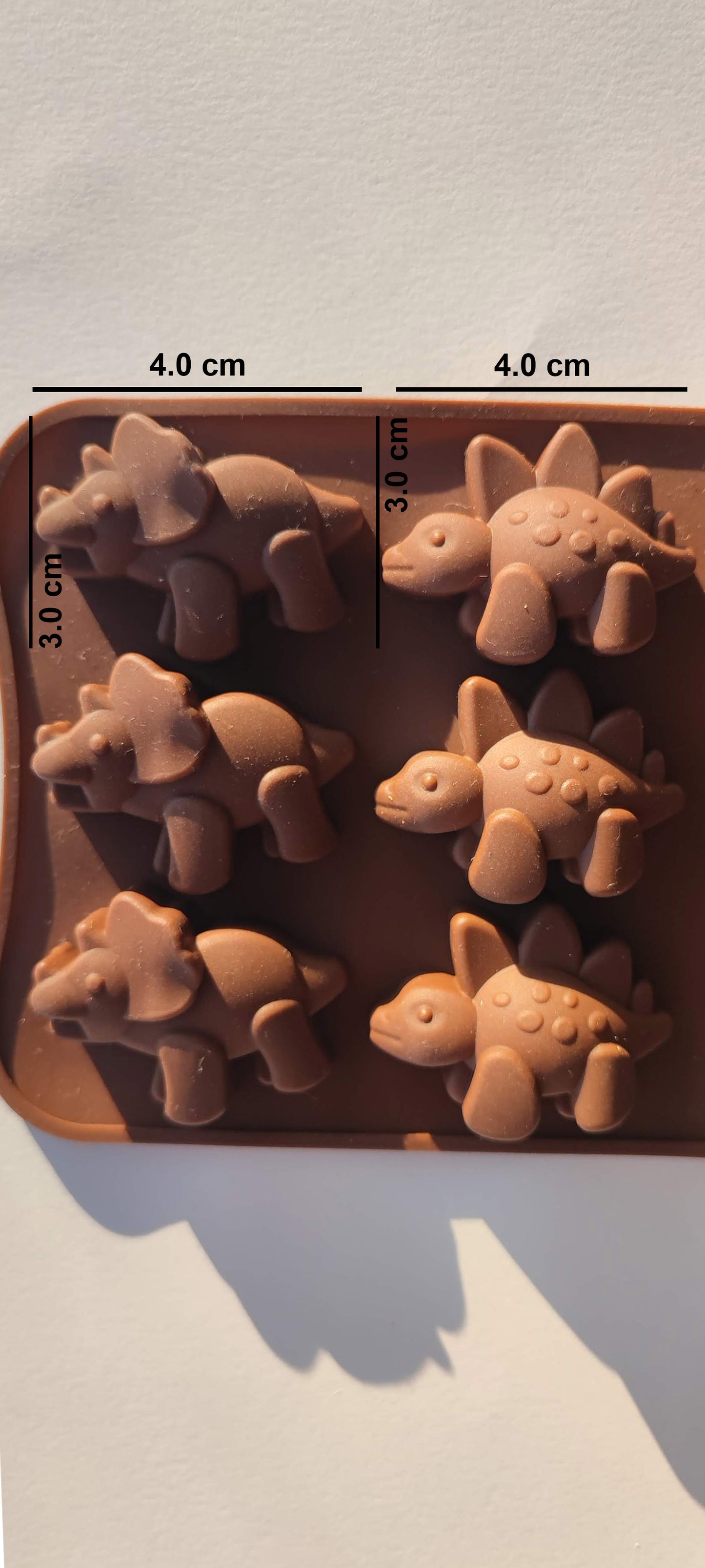 Baby dinos silicone molds