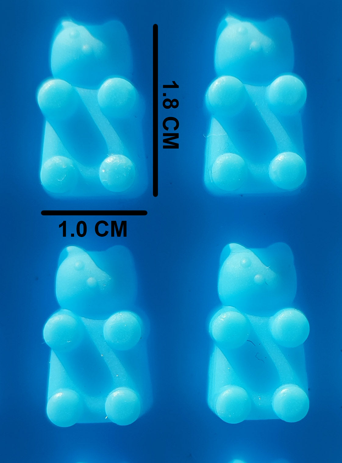 Gymmy bear mold