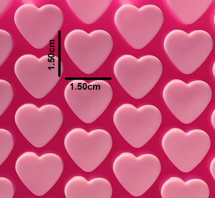 Baby hearts silicone molds