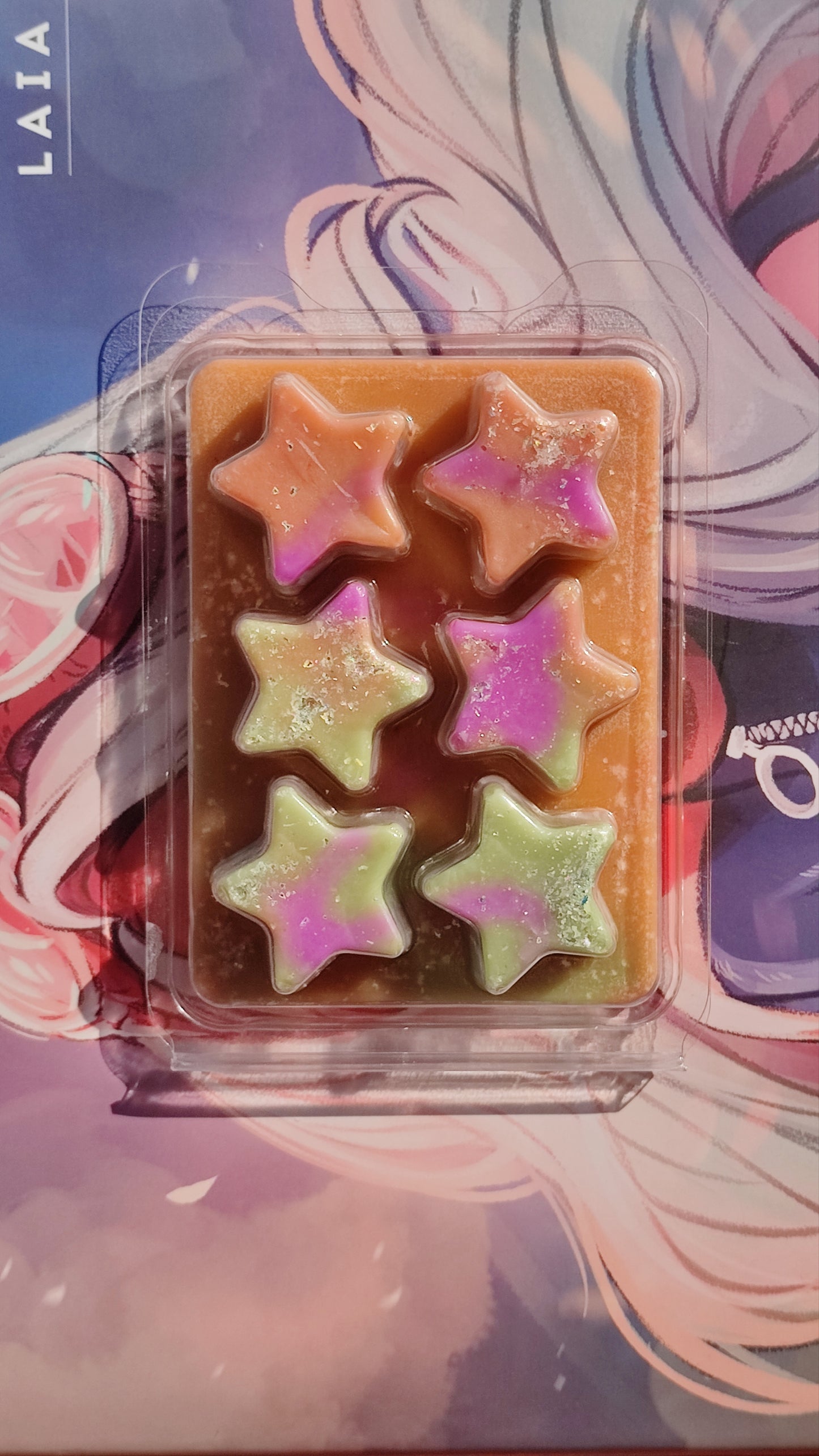 Cherry boom boom wax melt snap bar